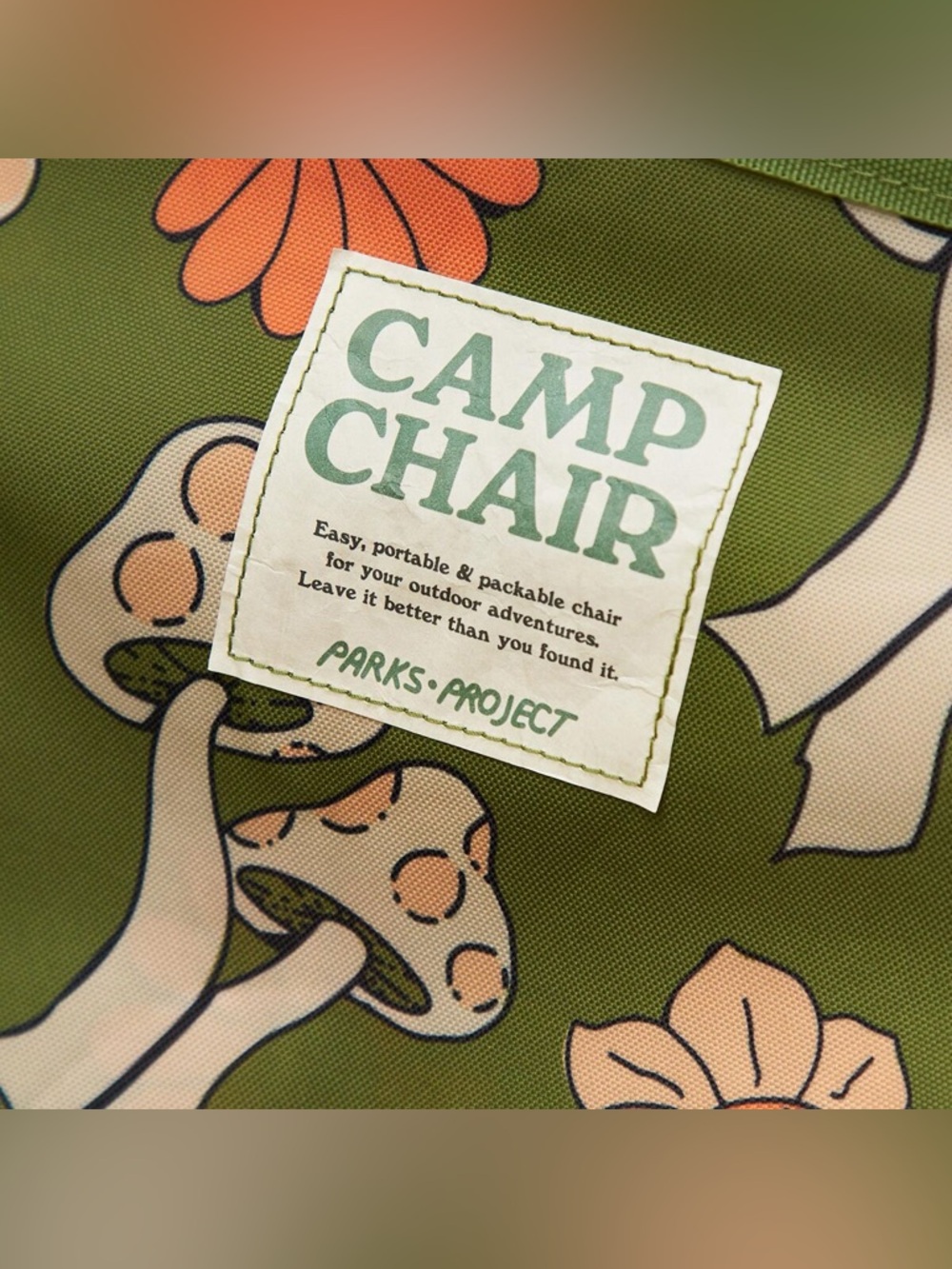 Parks Project Shrooms Packable Camp Chair - Picture 14 of 16